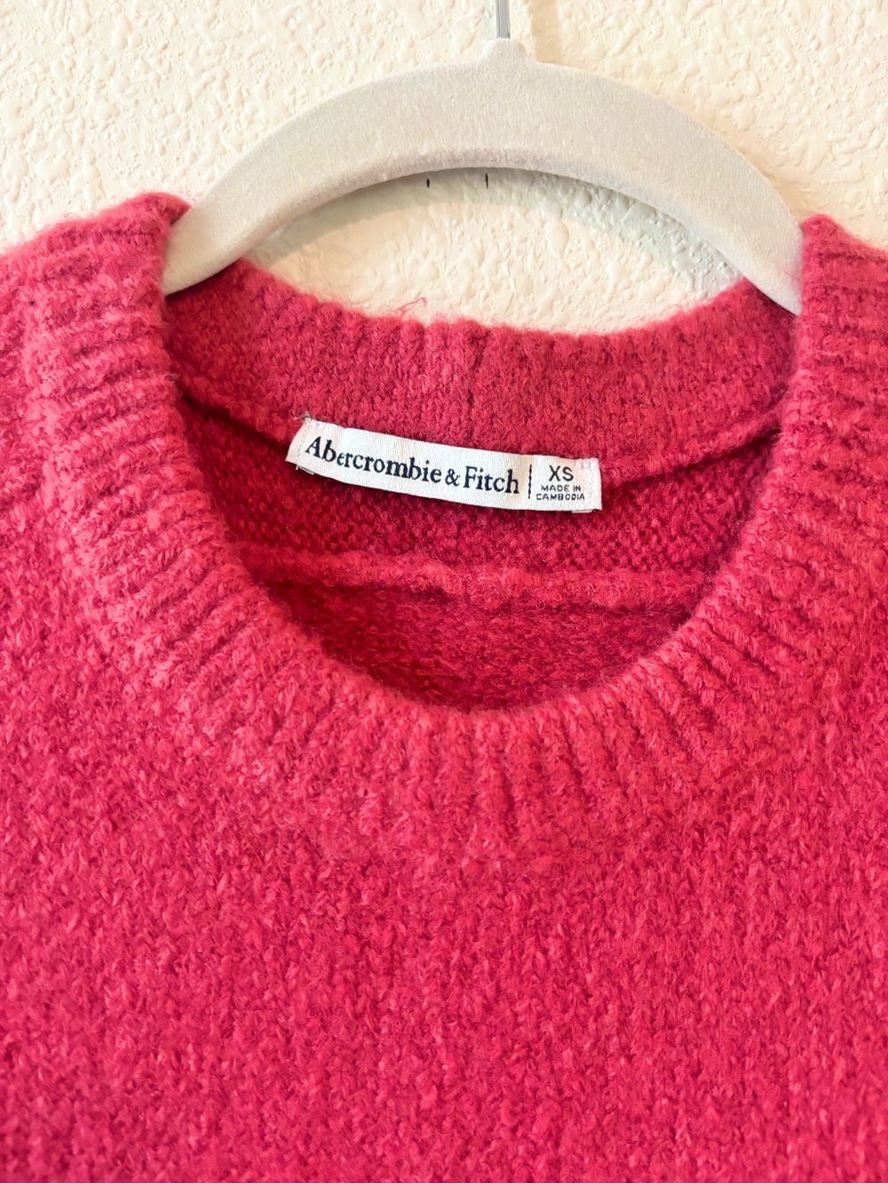Abercrombie & Fitch Women's Short-Sleeve Crewneck Sweater, Size XS - Picture 2 of 8